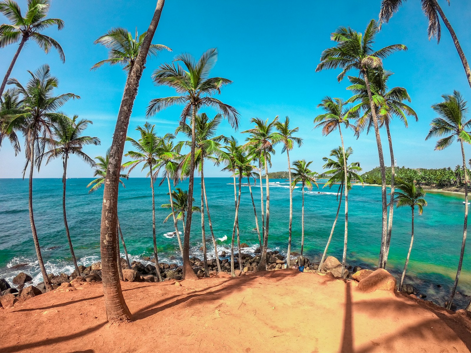 I'île de Mirissa en Sri Lanka