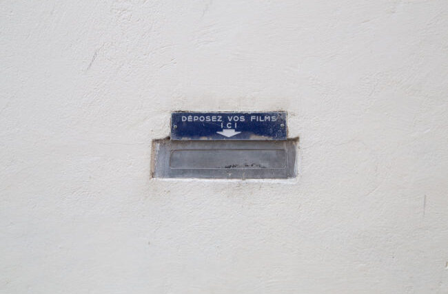 plaque de boîte aux lettres