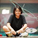 joueur de badminton