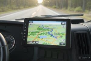 GPS camping-car