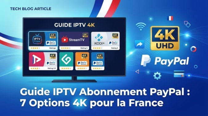 Guide IPTV Abonnement PayPal