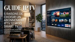 abonnement iptv 12 mois smart tv