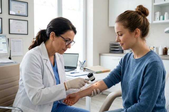 consultation dermatologue