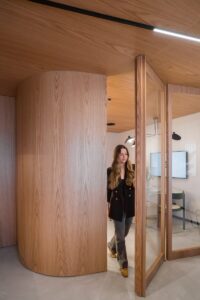 Cloison en bois