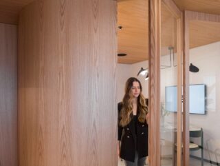 Cloison en bois