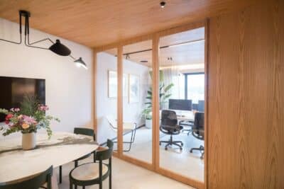 Cloison en bois
