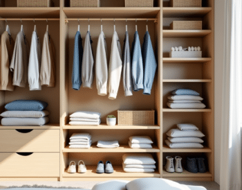 Comment organiser un dressing quand on manque de place