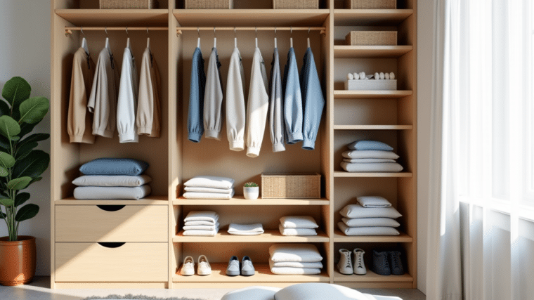 Comment organiser un dressing quand on manque de place